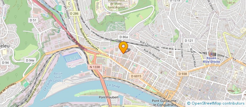 localisation de l'entreprise MADAME DORINE KEON ANGUILO à ROUEN