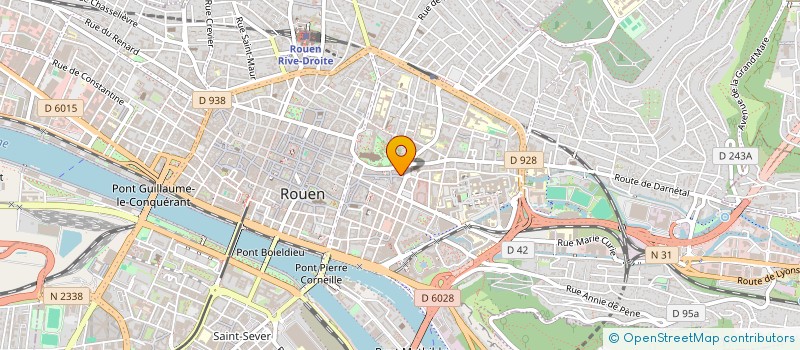 localisation de l'entreprise MADAME DORINE MARTEL à ROUEN
