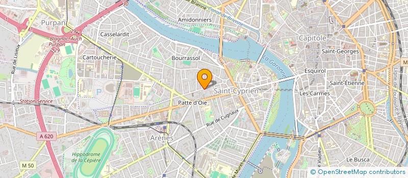 localisation de l'entreprise MADAME DORINE MELICQUE à TOULOUSE