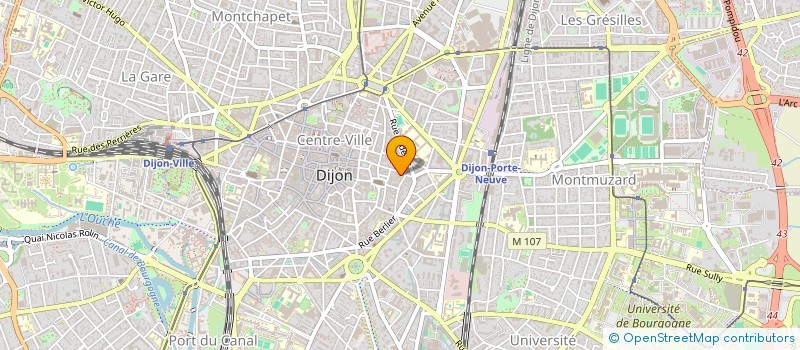 localisation de l'entreprise MADAME DORINE PARMENTIER à STRASBOURG
