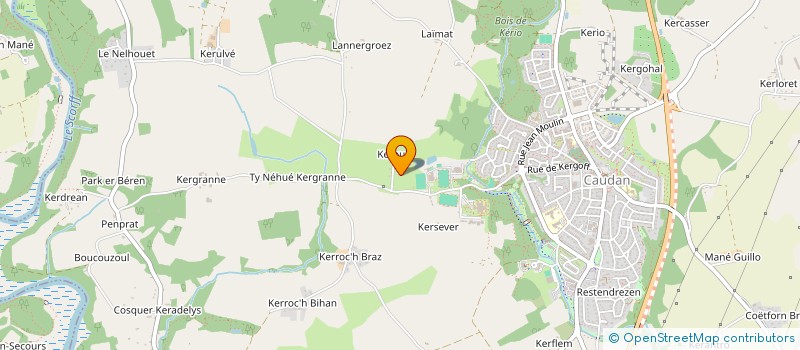 localisation de l'entreprise MADAME DORINE RICHARD  CAUDAN