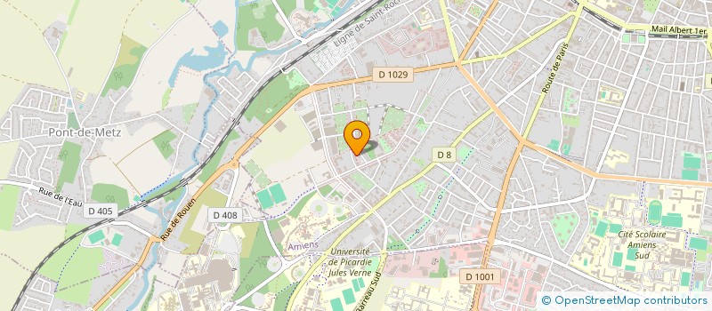 localisation de l'entreprise MADAME DORINE ROGIER  AMIENS