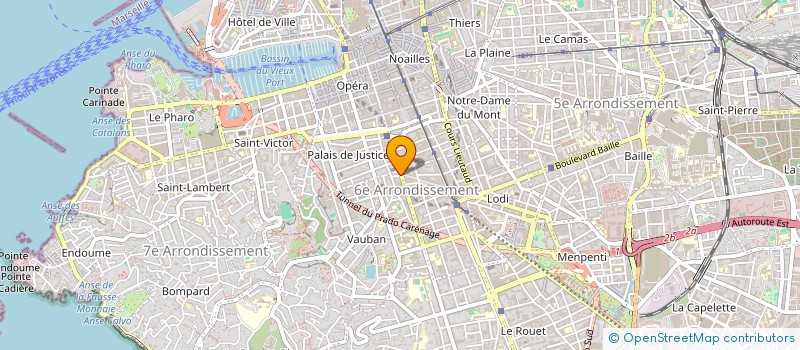 localisation de l'entreprise MADAME DORINE SEKLY  MARSEILLE