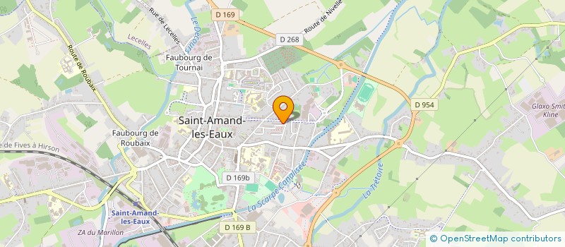 localisation de l'entreprise MADAME DORINE SOUSSI  SAINT-AMAND-LES-EAUX