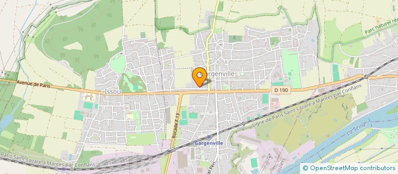 localisation de l'entreprise MADAME DORINE WALTER  GARGENVILLE