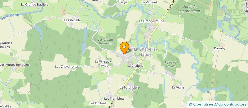 localisation de l'entreprise MADAME DORINE ZANNONI  LA CHAPELLE-NAUDE