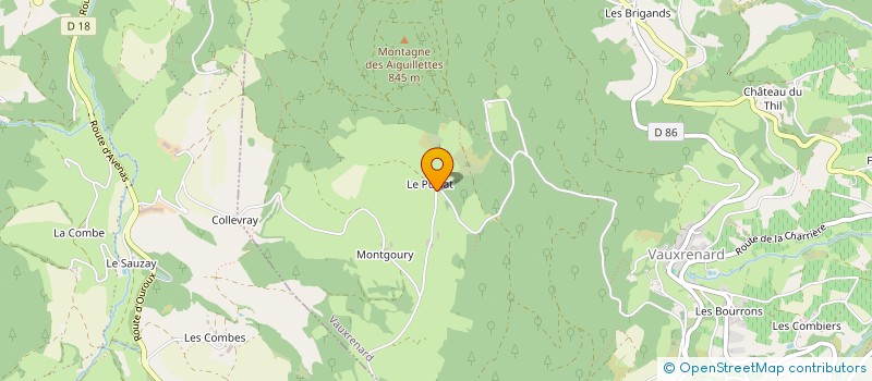 localisation de l'entreprise MADAME DORIS ALMENTEROS  VAUXRENARD