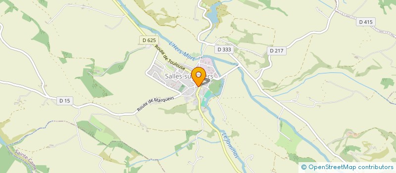 localisation de l'entreprise MADAME DORIS BRAUN  PAYRA-SUR-L'HERS