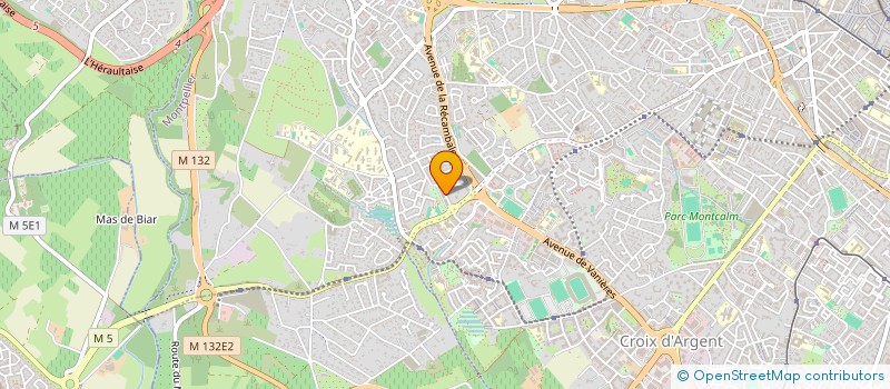 localisation de l'entreprise MADAME DORIS CADART  MONTPELLIER