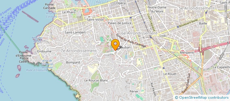 localisation de l'entreprise MADAME DORIS GARCIA  MARSEILLE