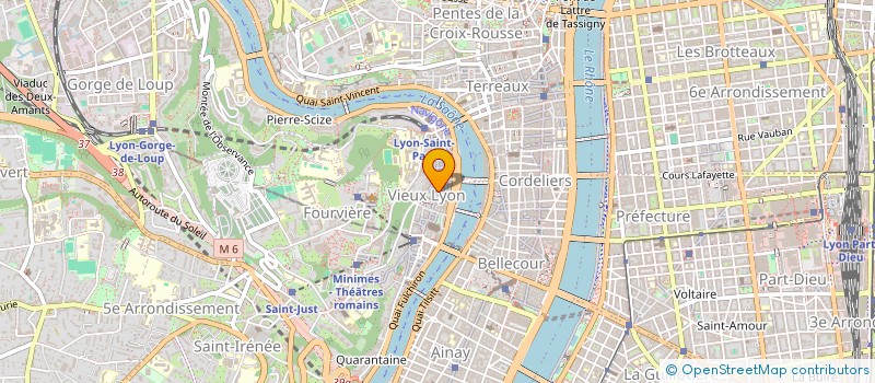 localisation de l'entreprise MADAME DORIS GODWIN  LYON 5EME