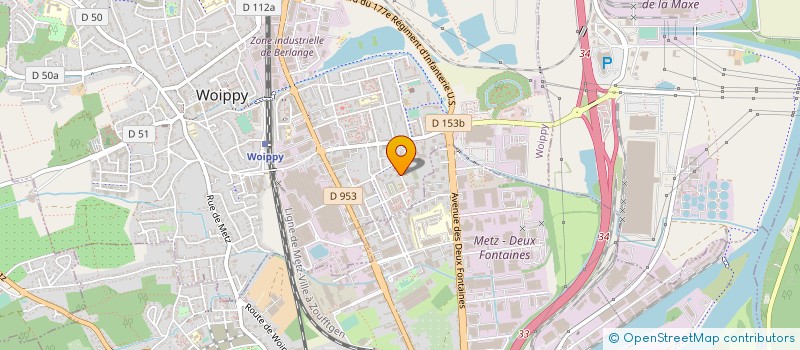 localisation de l'entreprise MADAME DORIS HALLOT  WOIPPY