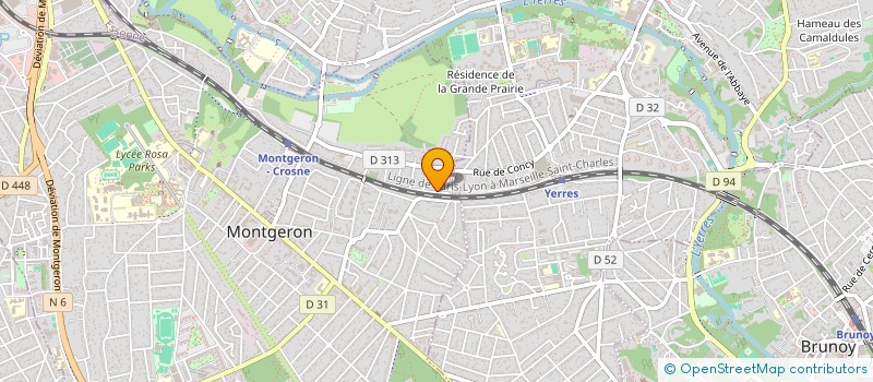 localisation de l'entreprise MADAME DORIS KRAMER  AMANCE