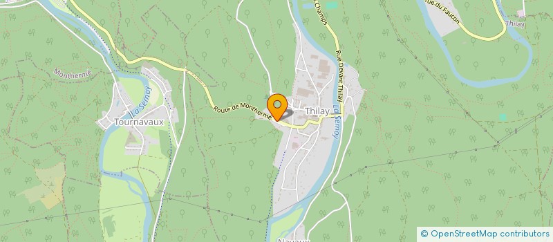 localisation de l'entreprise MADAME DORIS LANGUILLIER  THILAY