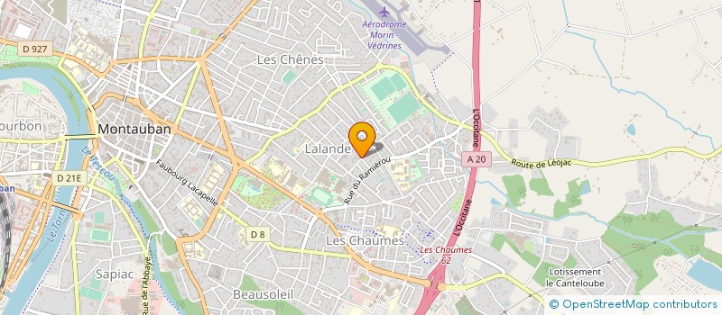 localisation de l'entreprise MADAME DORIS MANCILLA à MONTAUBAN