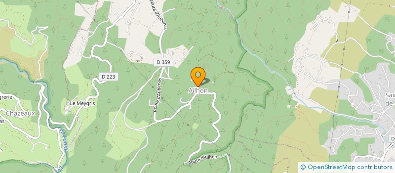 localisation de l'entreprise MADAME DORIS MANNING  AILHON