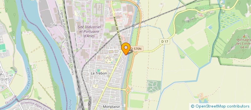 localisation de l'entreprise MADAME DORIS MORENO  ARLES