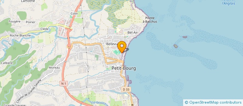 localisation de l'entreprise MADAME DORIS OVERLI à PETIT-BOURG