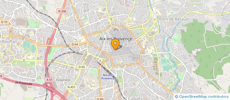 localisation de l'entreprise MADAME DORIS POUSSIMOUR à AIX EN PROVENCE