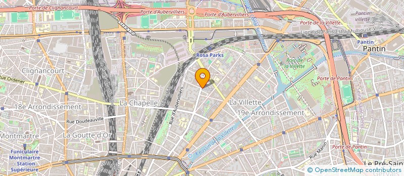 localisation de l'entreprise MADAME DORIS RATIER  PARIS