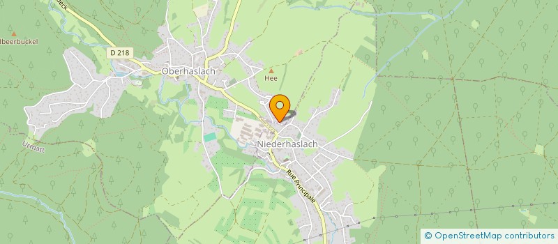 localisation de l'entreprise MADAME DORIS SPUCK  OBERHASLACH