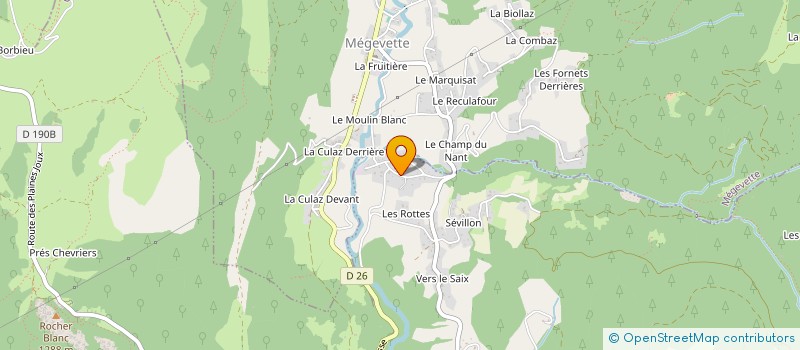 localisation de l'entreprise MADAME DORIS TONETTO  ONNION