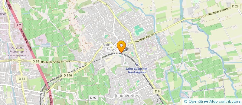 localisation de l'entreprise MADAME DORIS ZARADZKI  SAINT-SATURNIN-LES-AVIGNON