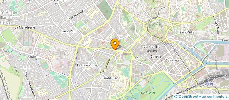 localisation de l'entreprise MADAME DORISS UNG à CAEN