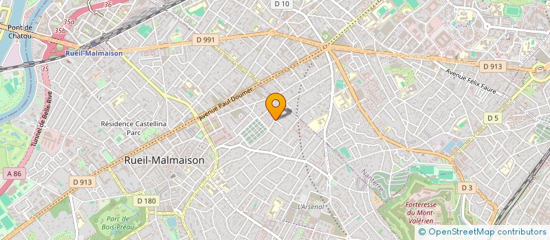 localisation de l'entreprise MADAME DORIT NEUMAN à RUEIL-MALMAISON