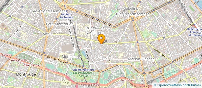 localisation de l'entreprise MADAME DORITA RUIZ-LOPEZ  PARIS