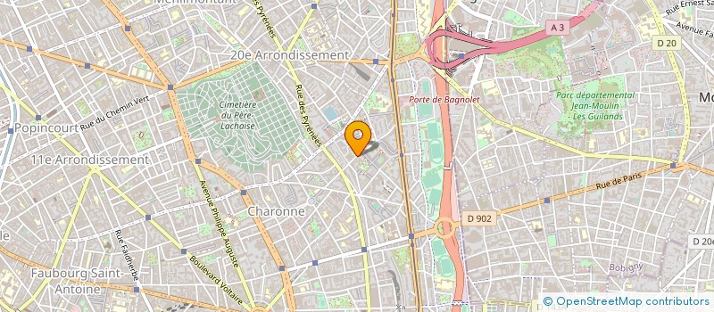 localisation de l'entreprise MADAME DORITA SARRALDE  PARIS