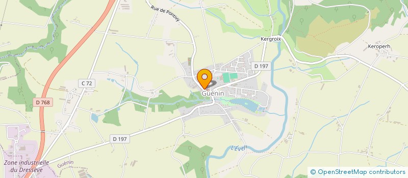 localisation de l'entreprise MADAME DORKA LE BOZEC à GUENIN