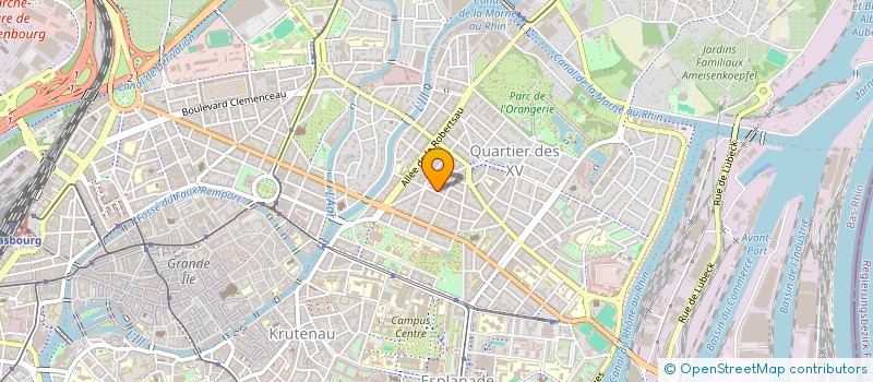 localisation de l'entreprise MADAME DOROTA BEDNAREK à STRASBOURG