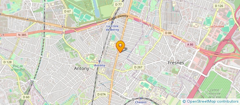 localisation de l'entreprise MADAME DOROTA BOGUSKA à ANTONY