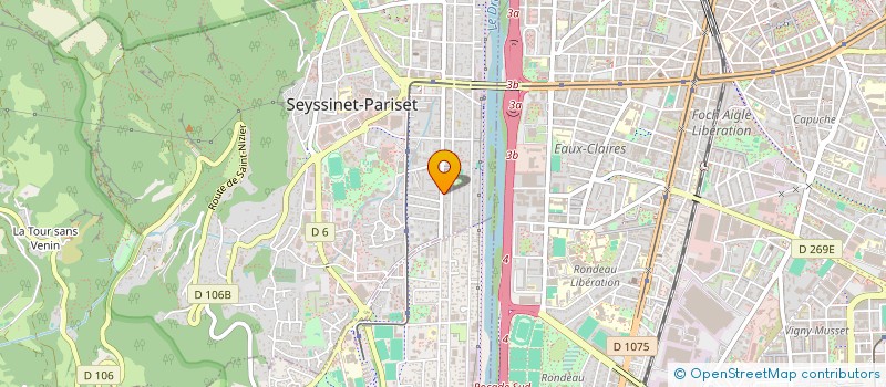 localisation de l'entreprise MADAME DOROTA OLESZKO à SEYSSINET-PARISET