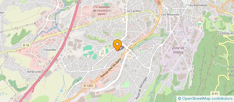 localisation de l'entreprise MADAME DOROTA PRZYSTAL à ANNECY