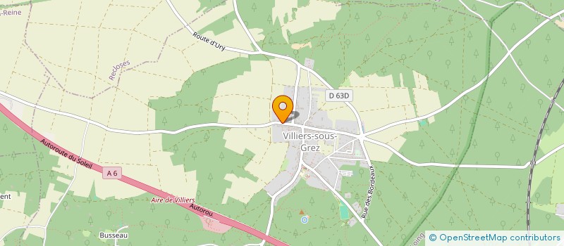 localisation de l'entreprise MADAME DOROTA SITKO  VILLIERS-SOUS-GREZ