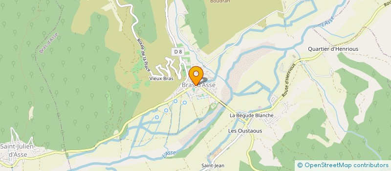 localisation de l'entreprise MADAME DOROTHEE ALENGRY  BRAS-D'ASSE