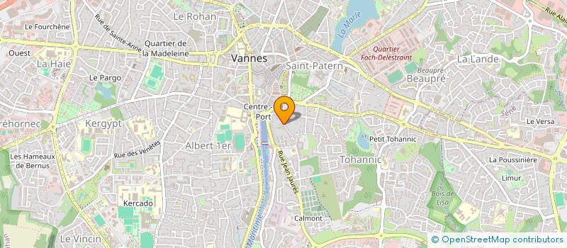 localisation de l'entreprise MADAME DOROTHEE ANNE JAFFREZO à VANNES