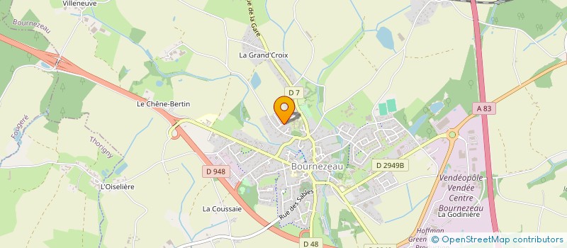 localisation de l'entreprise MADAME DOROTHEE ARNAUDEAU  BOURNEZEAU