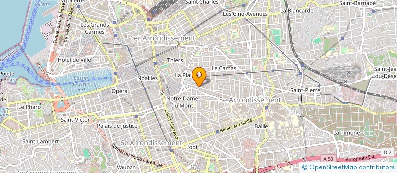 localisation de l'entreprise MADAME DOROTHEE BARBIER à MARSEILLE