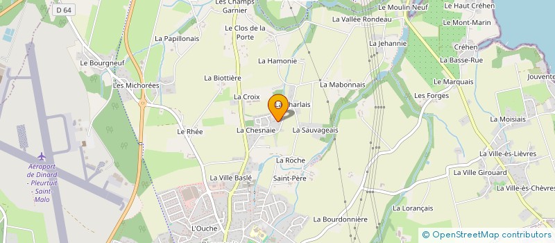 localisation de l'entreprise MADAME DOROTHEE BEDEL  PLEURTUIT