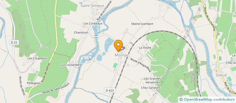 localisation de l'entreprise MADAME DOROTHEE BERTHIER à BONNEUIL
