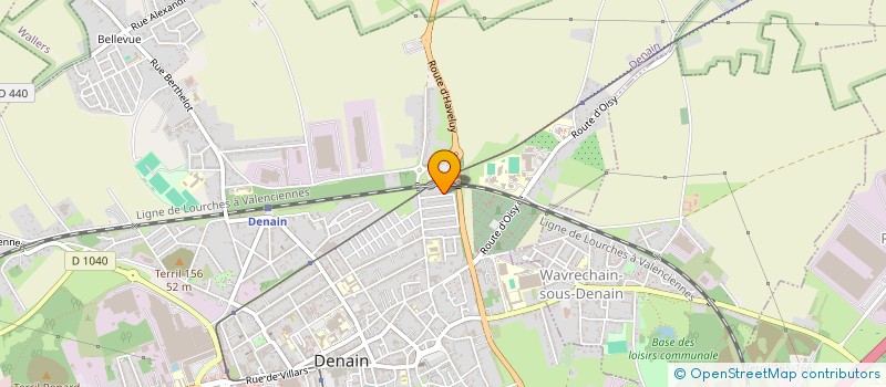 localisation de l'entreprise MADAME DOROTHEE BLARY  DENAIN