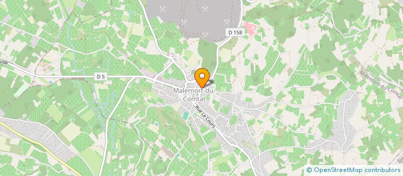 localisation de l'entreprise MADAME DOROTHEE BOILLY  MALEMORT-DU-COMTAT