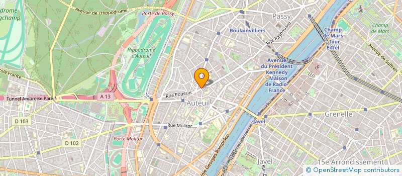 localisation de l'entreprise MADAME DOROTHEE BOISSIER  PARIS