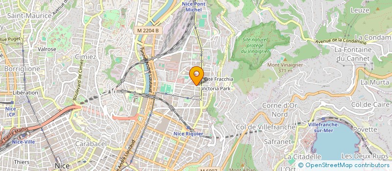 localisation de l'entreprise MADAME DOROTHEE BOJANEK à NICE