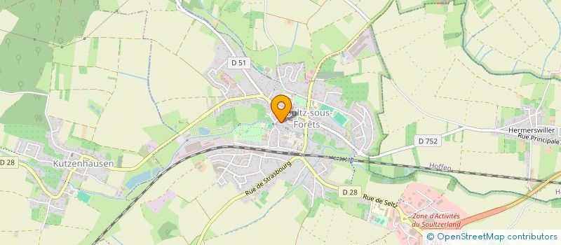 localisation de l'entreprise MADAME DOROTHEE BONAMY  SOULTZ-SOUS-FORETS