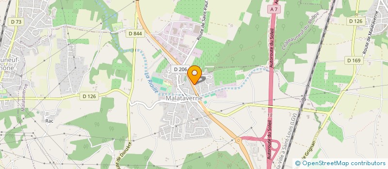 localisation de l'entreprise MADAME DOROTHEE BONO  MALATAVERNE