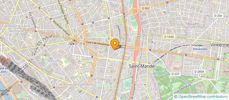 localisation de l'entreprise MADAME DOROTHEE BOUILLOC  PARIS